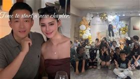 汪小菲、Mandy。（圖／翻攝自微博）