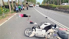 車禍,內埔鄉,自撞,騎士