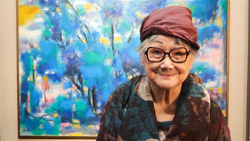 是老師也是藝術家　鍾桂英特展回顧創作