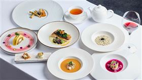 北投老爺酒店PURE歐式餐廳推出全新季節性菜單「食味巡禮」，以台灣當令食材融合歐陸料理方式。（圖／飯店旅宿業者提供）