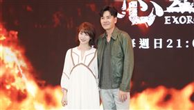 王傳一、王上菲。（圖／記者趙于瑩攝影）