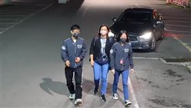 國民黨新北市黨部書記長陳貞容遭聲押。（圖／翻攝畫面）