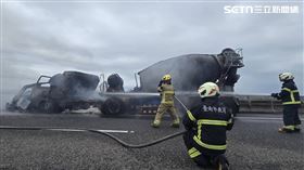 工人,水泥預拌車,同事,車輛,台南,台61,七股,肇事,過失致死▲圖片描述。（圖／翻攝畫面）