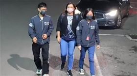 國民黨新北市黨部書記長陳貞容遭聲押。（圖／翻攝畫面）