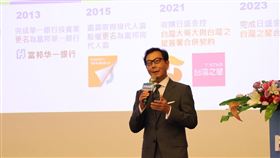 ▲富邦董座蔡明忠化身「蔡教授」東海上課，談開嗆名嘴秘辛、經營公司點滴、談川普關稅大戰省思。（圖／東海大學提供） 