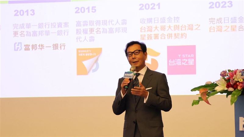 富邦董座蔡明忠化身「蔡教授」東海上課