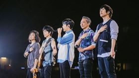 五月天大巨蛋無限「加碼」，光是舞台的LED就將創下5525系列演唱會最長的紀錄。（圖／相信音樂提供）