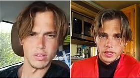 加州一名帥乞丐爆紅。（圖／翻攝bradlove911 IG）