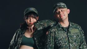 《瘋神無雙》班底林佩遙去年5月20日與圈外男友正式結為夫妻，她透露老公是職業軍人。（圖／經紀人提供）