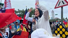 吳思瑤今（30）天表示，跟陳玉珍還是沒辦法有共識！不要被她「怎麼不敢把共機打下來」的話術騙了！（圖／翻攝自陳玉珍臉書）