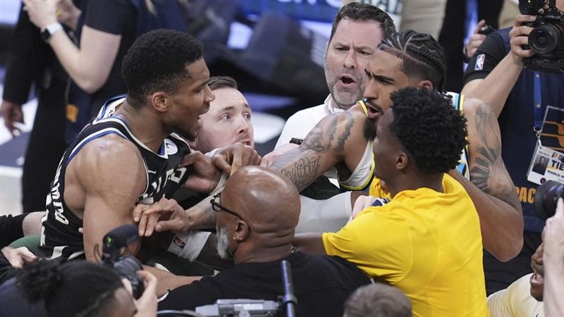 字母哥槓哈利爹　公鹿溜馬賽後險爆大亂鬥