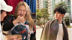 宋晉賢聞訊前妻小甜甜赴中國發展不順返台，做出回應。（翻攝自小甜甜 張可昀、宋晉賢臉書）

