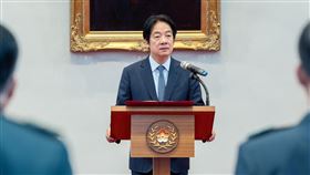 賴清德總統今（30）日上午主持「中華民國114年5月份將官晉任授階典禮」。（圖／總統府提供)