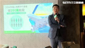 ▲易遊網統計去年營運業績，總經理陳志豪分享2025趨勢。（圖／記者李育道攝影） 