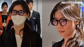 貴婦奈奈,蘇陳端,黃博建,黃立雄,台灣,加拿大,西裝,外套,長裙,口罩,詐欺,通緝,潛逃▲圖片描述。（圖／翻攝畫面）