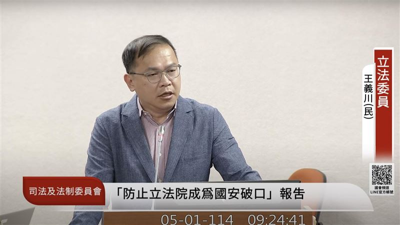 周萬來三度缺席！王義川怒擺人形立牌質詢