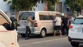 失聯,移工,廂型車,闖紅燈,台中（圖／翻攝社會事新聞影音）