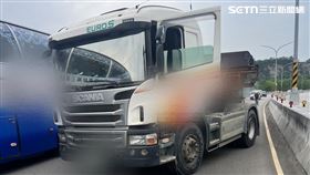 苗栗北橫公路,死亡,車禍,砂石車,拋錨（圖／翻攝畫面）