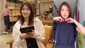 郡司恭子頗具服裝穿搭相當有見解。（組合圖／翻攝自 kyoko_gunji IG）