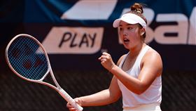 ▲文化大學網球好手楊亞依。（圖／長榮大學114全大運執辦提供） 