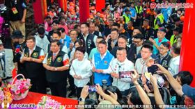 盧秀燕白沙屯（圖／翻攝自白沙屯媽祖網路電視台）