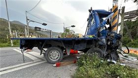 花蓮縣,光復鄉,獵槍,動物,車禍,少年,兄弟,貨車,頭顱,打獵,疲勞駕駛▲圖片描述。（圖／翻攝畫面）