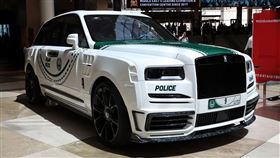 ▲Mansory Rolls-Royce Cullinan警用車。（圖／翻攝Mansory）