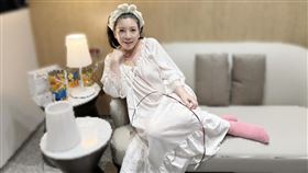 陳文茜在台大醫院治療。（圖／翻攝自臉書）