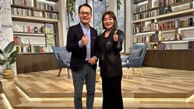 王彩樺上鄭弘儀節目。（圖／三立提供）