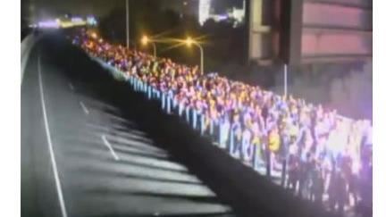 白沙屯媽夜行軍1幕曝光 網讚:威力強大