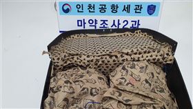 ▲南韓破獲喪屍毒品。（圖／翻攝自인천공항본부세관網站）