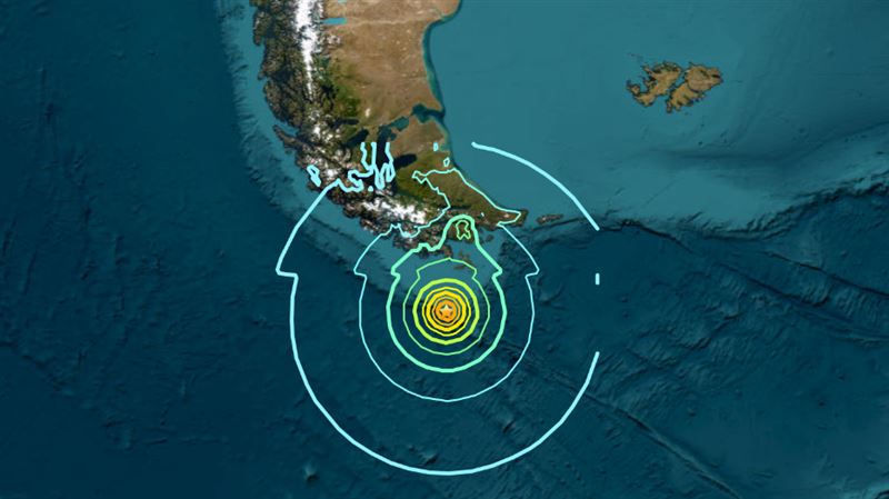 阿根廷外海連2震　我氣象署發海嘯警報
