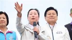 ▲426藍白上凱道戰獨裁！朱立倫、徐榛蔚、傅崐萁。（圖／記者鄭孟晃攝影）