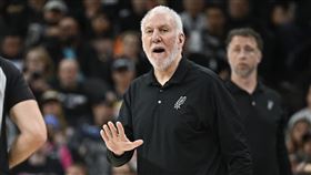 ▲NBA馬刺名帥「波總」波波維奇（Gregg Popovich）卸下近30年總教練職務。（圖／美聯社／達志影像）