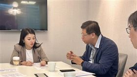 ▲張嘉郡、丁學忠2日向高鐵爭取將近期的短期增班也納入常態增班，獲得高鐵公司正面回應。（圖／張嘉郡辦公室提供） 