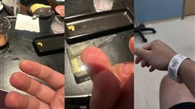 有男網友控訴自己在辛殿吃到碎玻璃。（圖／翻攝自臉書／爆料公社）