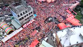 壯觀貪食蛇場面！70米吊炮恭迎白沙屯媽祖