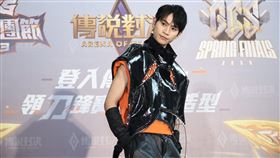 Andy老師今天出席「傳說對決」遊戲代言活動。（圖／記者鄭孟晃攝影）