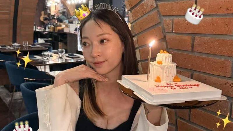張菲辣媳露事業線慶32歲生日　網一看驚呆