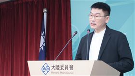 陸委會副主委梁文傑主持例行記者會（1）大陸委員會（陸委會）1日下午召開例行記者會，由副主委兼發言人梁文傑主持。中央社記者李雅雯攝 114年5月1日