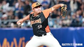▲中職36年例行賽，統一獅後援投手胡智爲。（圖／記者劉彥池攝影）