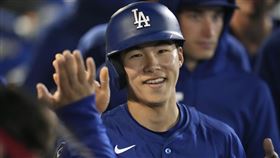 ▲洛杉磯道奇金慧成升上大聯盟。（圖／美聯社／達志影像）