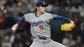 ▲佐佐木朗希拿下大聯盟生涯首勝。（圖／美聯社／達志影像）