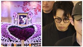 賀瓏出席天殘告別式（圖／記者鄭孟晃攝）