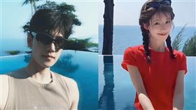 ▲楊洋和同門師妹楊雨希遭爆正在熱戀中。（圖／翻攝自微博） 