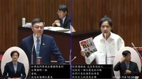 徐巧芯質詢（圖／國會頻道）
