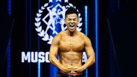 柯有倫今出席《Muscle Star自然之星》（圖／Muscle Star自然之星提供）