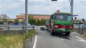 車禍,死亡,台一線,大貨車,騎士