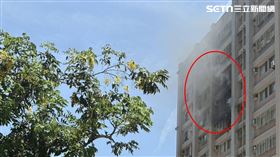 女屋主見消防大陣仗上門，還疑惑的問有什麼事？（圖／翻攝畫面）