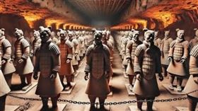 ▲秦始皇陵位於中國陝西省西安市市中心以東31公里臨潼區驪山，原名驪山園。現存陵冢高76米，陵冢位於內城西南，坐西面東，放置棺槨和陪葬器物的地方為秦始皇陵建築群的核心。（圖／翻攝自百度百科）